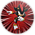 Painel Redondo - Sonic Shadow - Sublimado 3D - Imagem 1