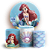 KIT Redondo e Trio - Princesa Ariel - Sublimado 3D - Imagem 1