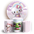KIT Redondo e Trio - Hello Kitty - Sublimado 3D - Imagem 1