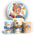 KIT Redondo e Trio - Blippi - Sublimado 3D - Imagem 1