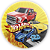 Painel Redondo - Hot Wheels - Sublimado 3D - Imagem 1