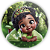 Painel de Mesa - Princesa Tiana - Sublimado 3D - Imagem 1