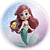 Painel de Mesa - Princesa Ariel - Sublimado 3D - Imagem 1