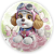 Painel de Mesa - Patrulha Canina Rosa - Sublimado 3D - Imagem 1