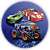 Painel de Mesa - Hot Wheels - Sublimado 3D - Imagem 1