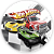 Painel de Mesa - Hot Wheels - Sublimado 3D - Imagem 1