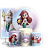 KIT Redondo Trio e Faixa - Princesa Ariel - Sublimado 3D - Imagem 1