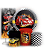KIT Redondo Trio e Faixa - Hot Wheels - Sublimado 3D - Imagem 1