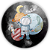 Painel de Mesa - Astronauta - Sublimado 3D - Imagem 1