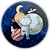 Painel de Mesa - Astronauta - Sublimado 3D - Imagem 1