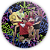 Painel Redondo - Os Rosas - Sublimado 3D - Imagem 1