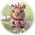 Painel Redondo - Capivara - Sublimado 3D - Imagem 1