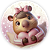 Painel Redondo - Capivara - Sublimado 3D - Imagem 1