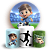 KIT Redondo e Trio - Futebol - Sublimado 3D - Imagem 1
