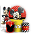 KIT Redondo Trio e Faixa - Mickey - Sublimado 3D - Imagem 1
