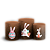 Trio Cilindro - Páscoa - Sublimado 3D - Imagem 1
