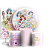 KIT Redondo Trio e Faixa - Princesas - Sublimado 3D - Imagem 1