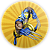 Painel Redondo - Wolverine - Sublimado 3D - Imagem 1