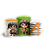 Trio Cilindro - Chaves - Sublimado 3D - Imagem 1
