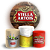 KIT Redondo e Trio - Cerveja - Sublimado 3D - Imagem 1