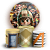 KIT Redondo e Trio - Chaves - Sublimado 3D - Imagem 1