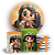 KIT Redondo e Trio - Chaves - Sublimado 3D - Imagem 1