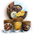 KIT Redondo e Trio - Feijoada - Sublimado 3D - Imagem 1