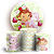 KIT Redondo e Trio - Moranguinho Baby - Sublimado 3D - Imagem 1