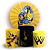 KIT Redondo e Trio - Wolverine - Sublimado 3D - Imagem 1