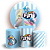 KIT Redondo e Trio - Doces Fini  - Sublimado 3D - Imagem 1