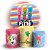 KIT Redondo e Trio - Doces Fini  - Sublimado 3D - Imagem 1
