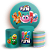KIT Redondo e Trio - Doces Fini  - Sublimado 3D - Imagem 1