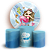 KIT Redondo e Trio - Fundo Do Mar  - Sublimado 3D - Imagem 1
