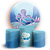 KIT Redondo e Trio - Fundo Do Mar  - Sublimado 3D - Imagem 1