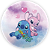 Painel de Mesa - Lilo Stitch Angel - Sublimado 3D - Imagem 1