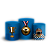 Trio Cilindro - Formula 1 - Sublimado 3D - Imagem 1