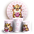 KIT Redondo e Trio - Capivara - Sublimado 3D - Imagem 1