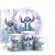 KIT Redondo Trio e Faixa - Lilo Stitch Angel - Sublimado 3D - Imagem 1