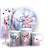 KIT Redondo Trio e Faixa - Lilo Stitch Angel - Sublimado 3D - Imagem 1