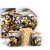 KIT Redondo Trio e Faixa - Minions Safari - Sublimado 3D - Imagem 1