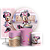 KIT Redondo Trio e Faixa - Minnie Confeiteira - Sublimado 3D - Imagem 1