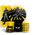 KIT Redondo Trio e Faixa - Batman - Sublimado 3D - Imagem 1