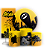 KIT Redondo Trio e Faixa - Batman - Sublimado 3D - Imagem 1
