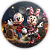 Painel Redondo - Minnie Fazendinha - Sublimado 3D - Imagem 1
