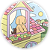 Painel Redondo - Bobbie Goods - Sublimado 3D - Imagem 1