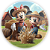 Painel de Mesa - Mickey Fazendinha - Sublimado 3D - Imagem 1