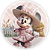 Painel de Mesa - Minnie Fazendinha - Sublimado 3D - Imagem 1