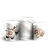 Trio Cilindro - Floral - Sublimado 3D - Imagem 1