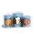 Trio Cilindro - Bobbie Goods - Sublimado 3D - Imagem 1