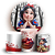 KIT Redondo e Trio - Branca De Neve - Sublimado 3D - Imagem 1